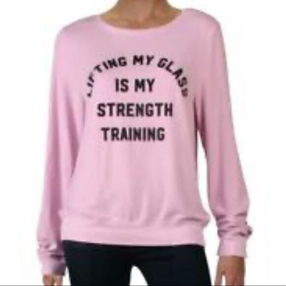 NWT Wildfox “Lifting My Glass” Sweatshirt - Picture 4 of 4